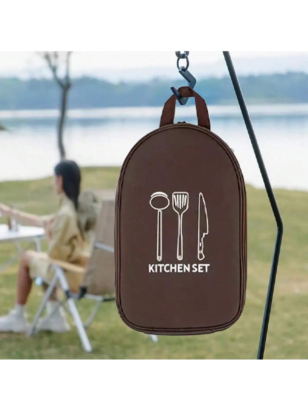 Camping Cooking Utensil Organizer - Sac de rangement d'ustensiles de cuisine