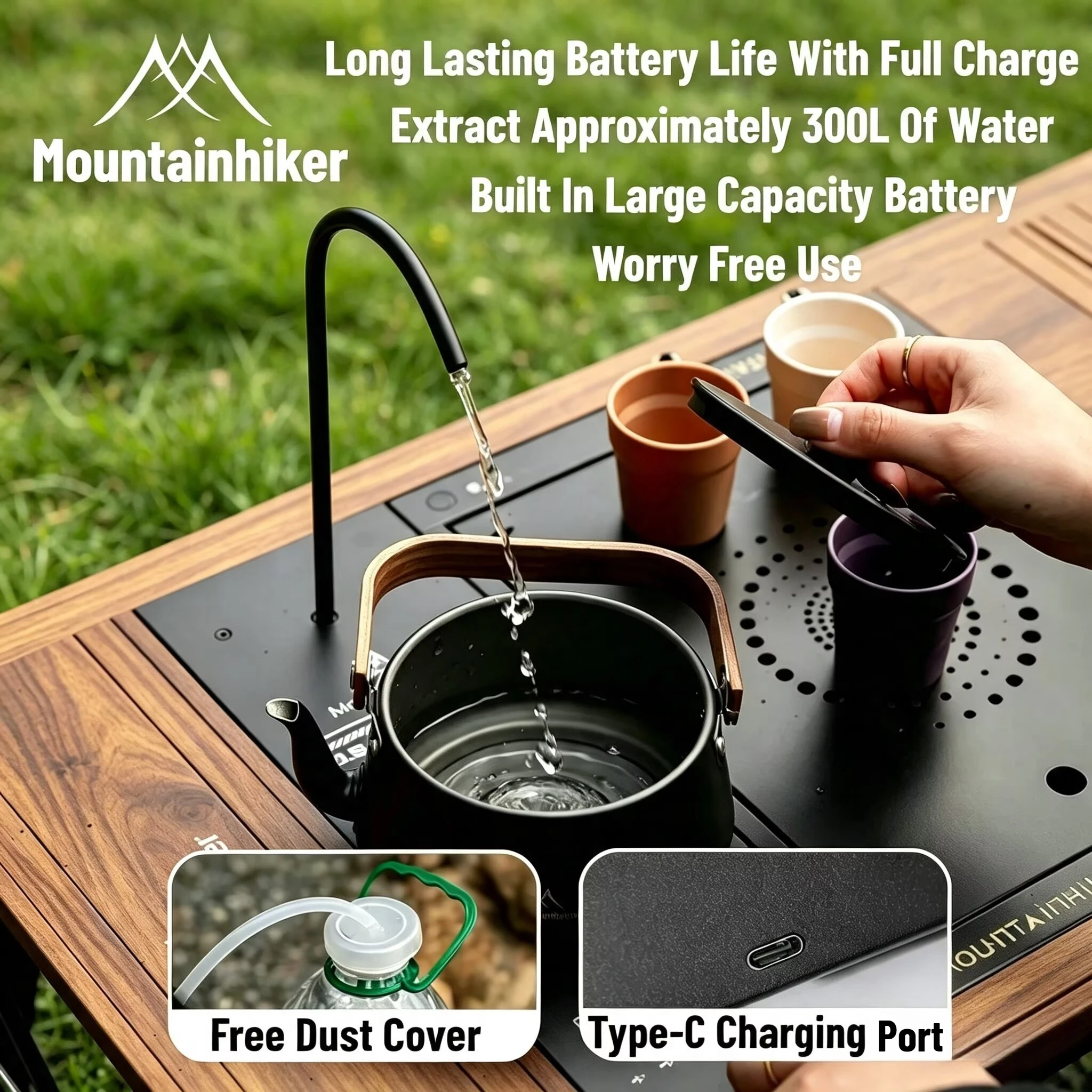 Camping Cooking Bowl - Distributeur d'eau électrique IGT pour le