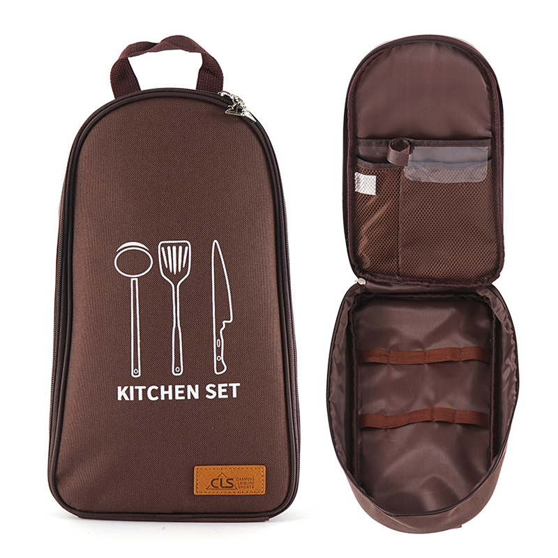 Camping Cooking Utensil Organizer - Sac de rangement pour planche à