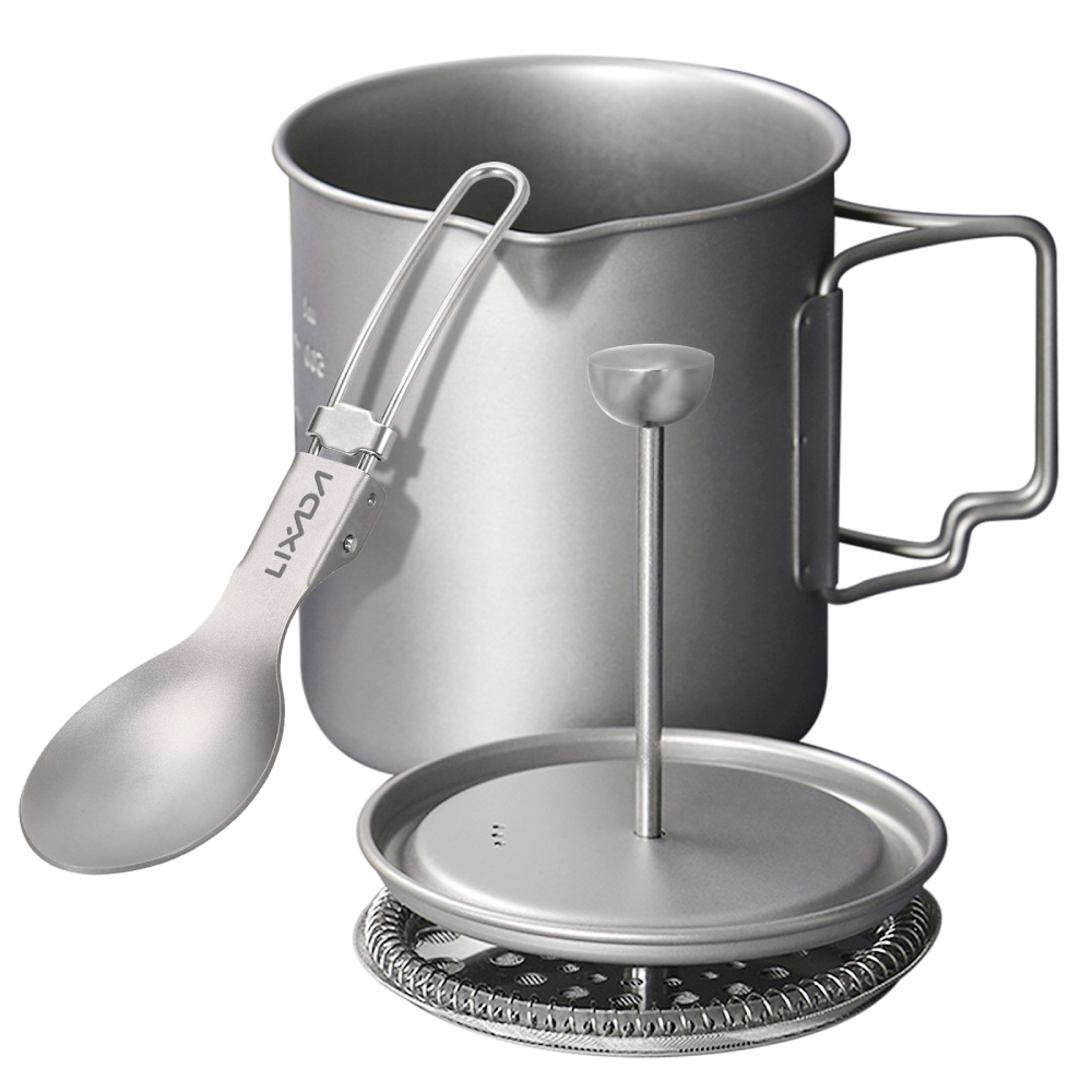 Camping Cooking Mug - VEXADA-Tasse à Café en Titane de