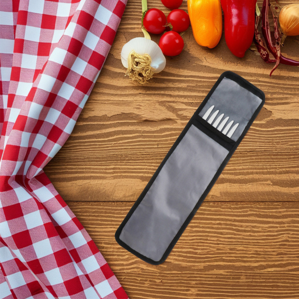 Camping Cooking Utensil Organizer - Sac de rangement épaissi en tissu