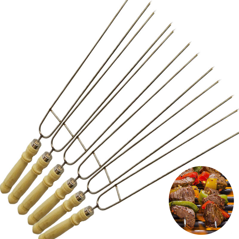Camping Cooking Set For 4 - Bâtonnets de camping en acier inoxydable,