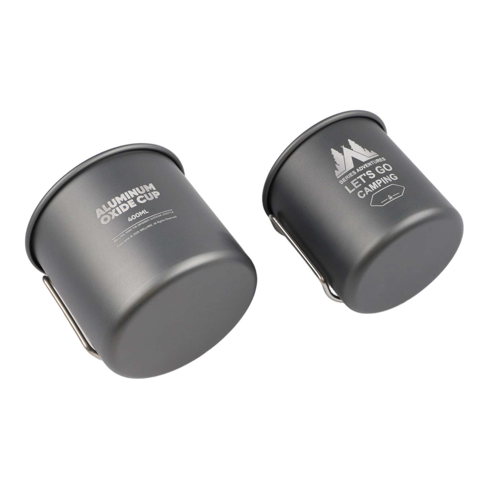 Nesting Camping Cooking Set - Ensemble de tasses de camping en