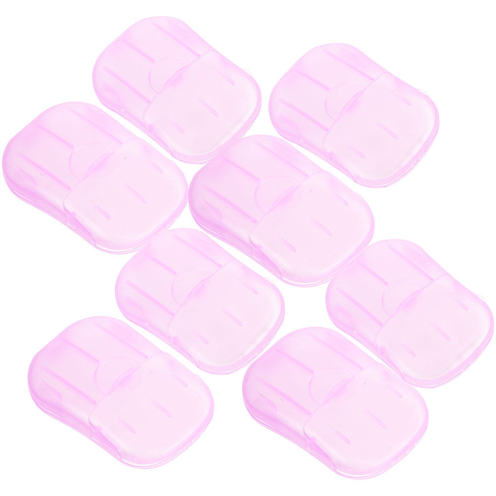 Biodegradable Soap Camp - 15 boîtes de savon en feuilles