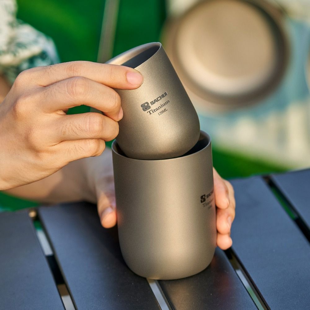 Camping Cooking Mug - Tasse à thé en titane légère
