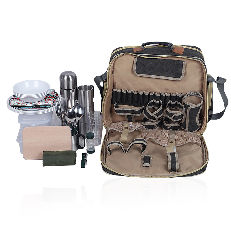 Ensemble de vaisselle de pique - Camping Cooking Set For 4 avis et prix