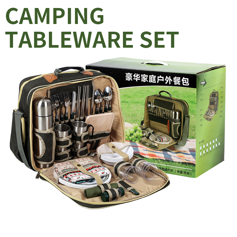 Ensemble de vaisselle de pique - Camping Cooking Set For 4 avis et prix