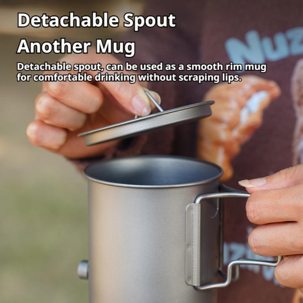 Cafetière légère en titane de  - Camping Cooking Mug avis et prix