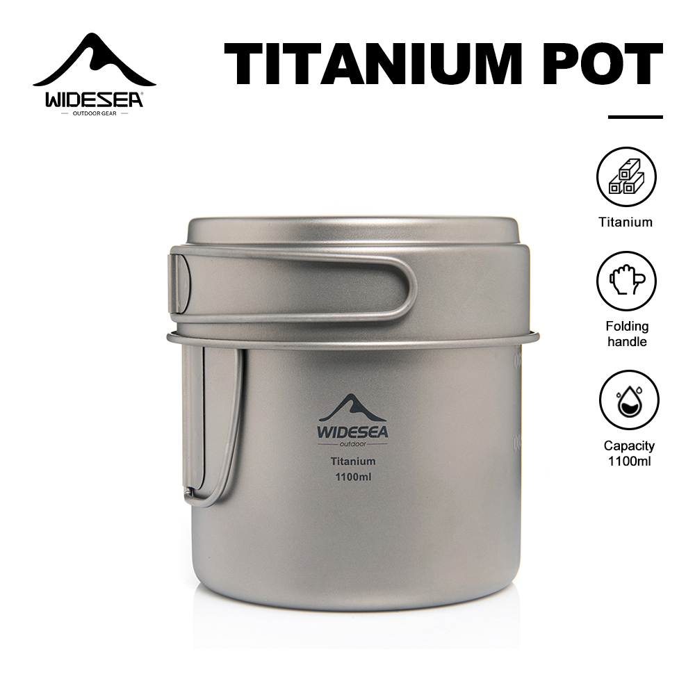 Widesea – pot de camping ultra - Camping Cooking Mug avis et prix