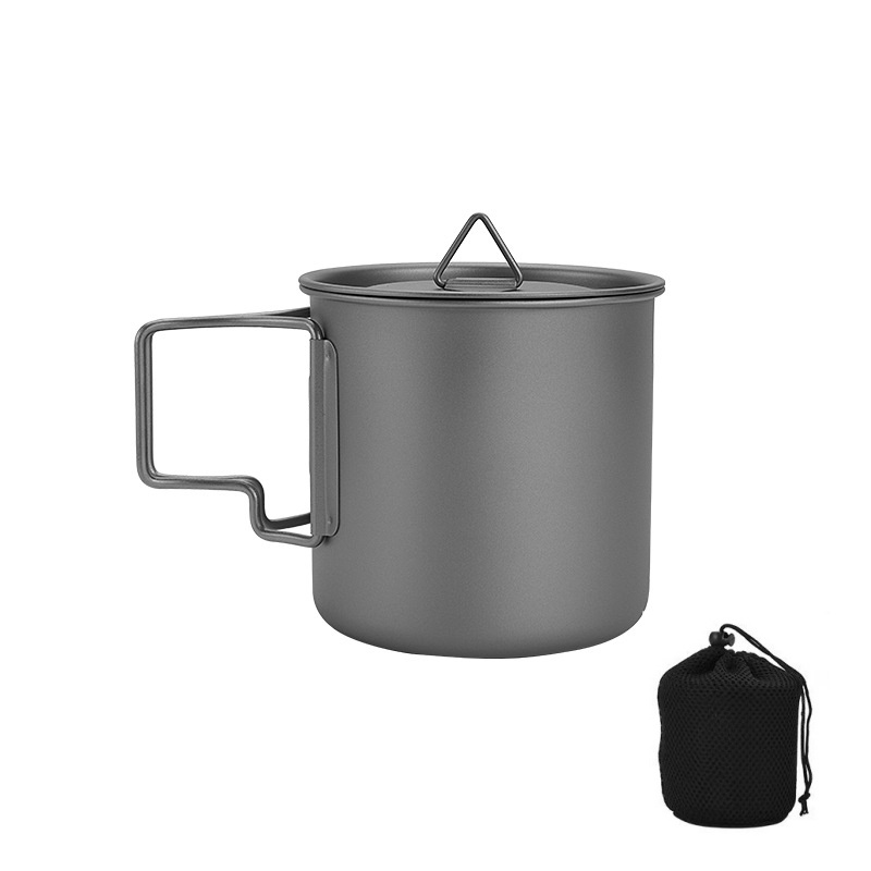Mug de camping en titane avec  - Camping Cooking Mug avis et prix