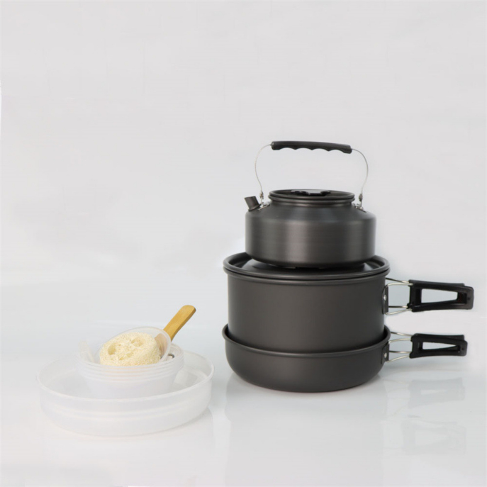 Ensemble de cuisine de camping - Nesting Camping Cooking Set avis et prix