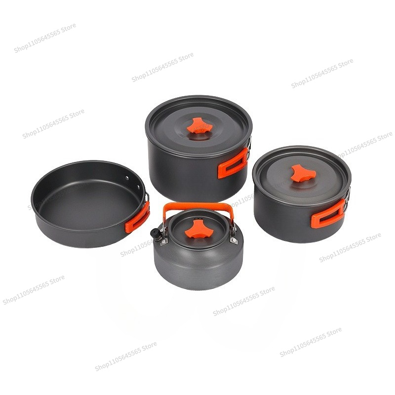 Ensemble de 4 ustensiles de cu - Camping Cooking Set For 4 avis et prix