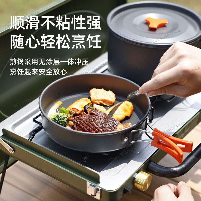 Ensemble de 4 ustensiles de cu - Camping Cooking Set For 4 avis et prix