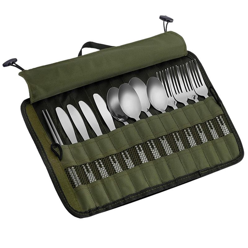 Sac de rangement portable pour - Camping Cooking Utensil Organizer avis et prix