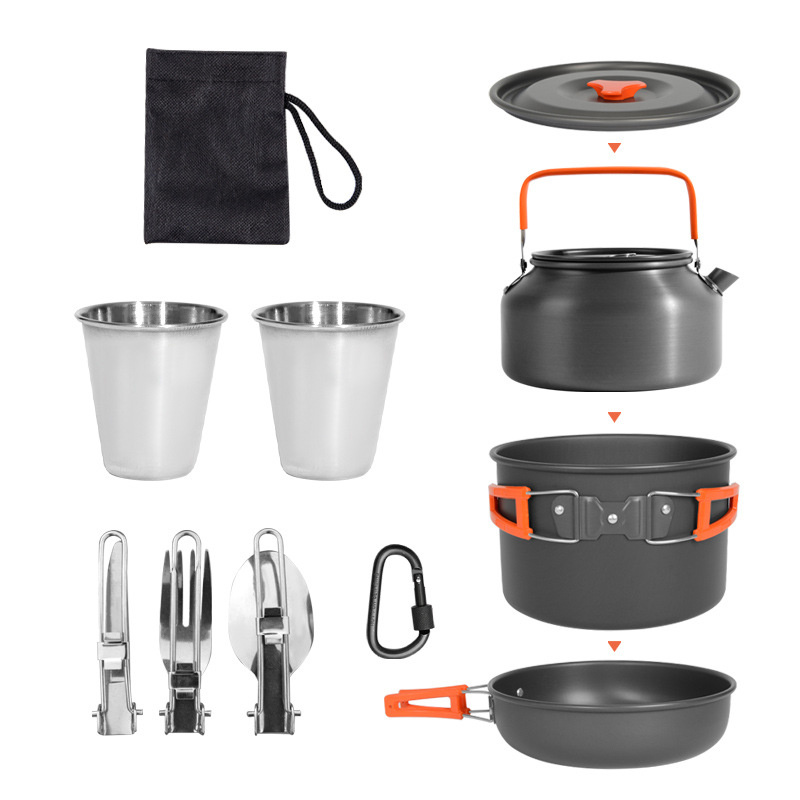 DS-308 Kit de cuisine d'extéri - Nesting Camping Cooking Set avis et prix