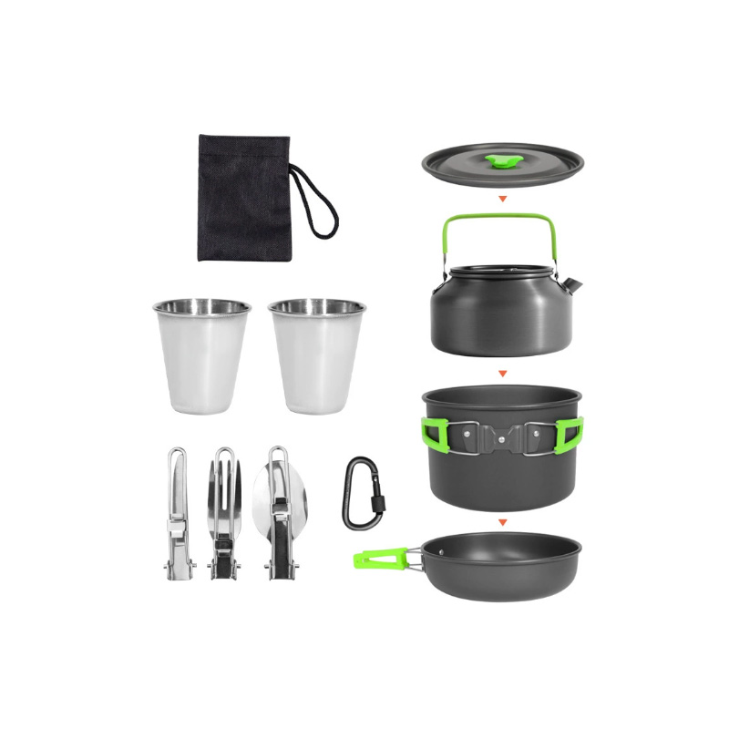 DS-308 Kit de cuisine d'extéri - Nesting Camping Cooking Set avis et prix