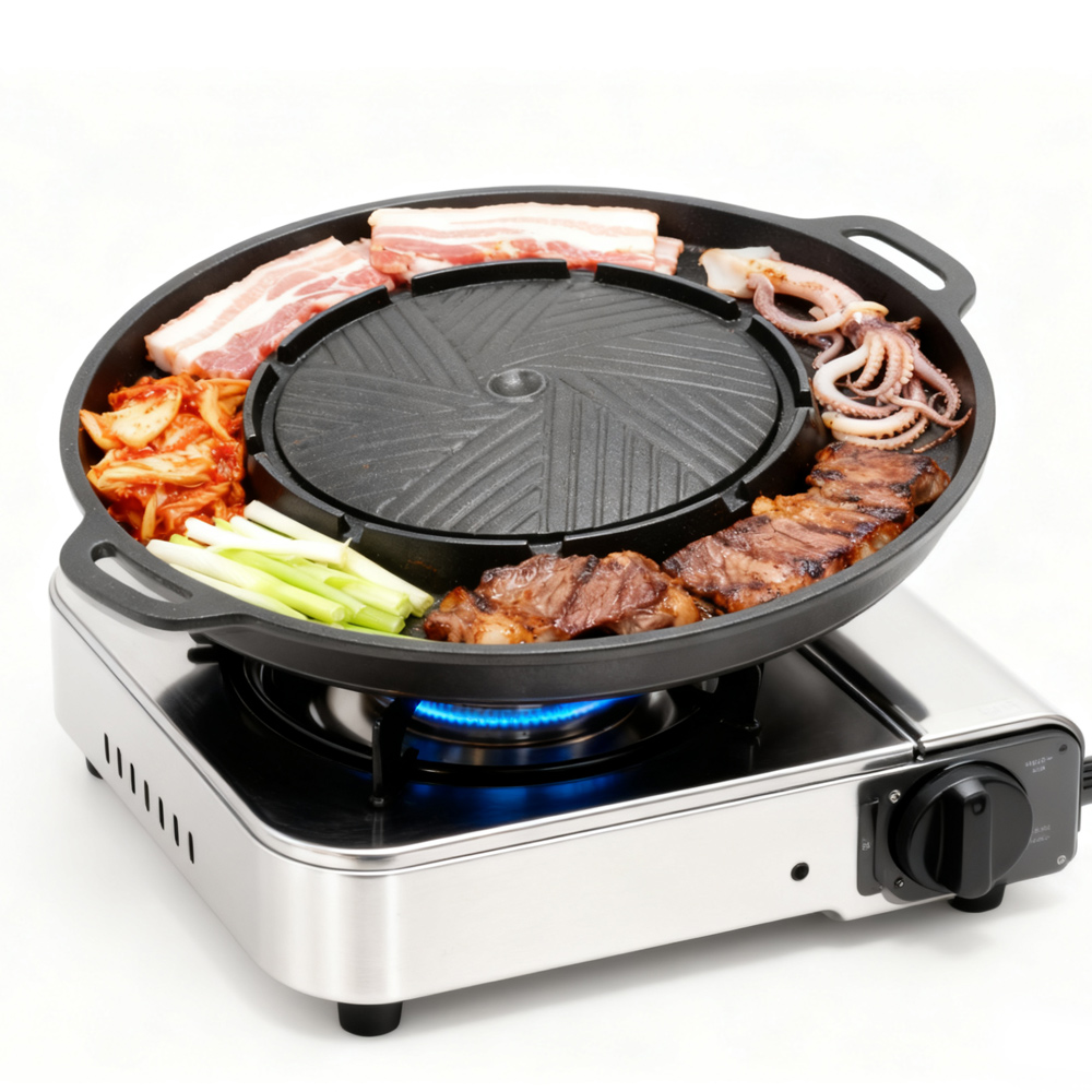 KOSUN – poêle à barbecue corée - Camping Cooking Bowl avis et prix