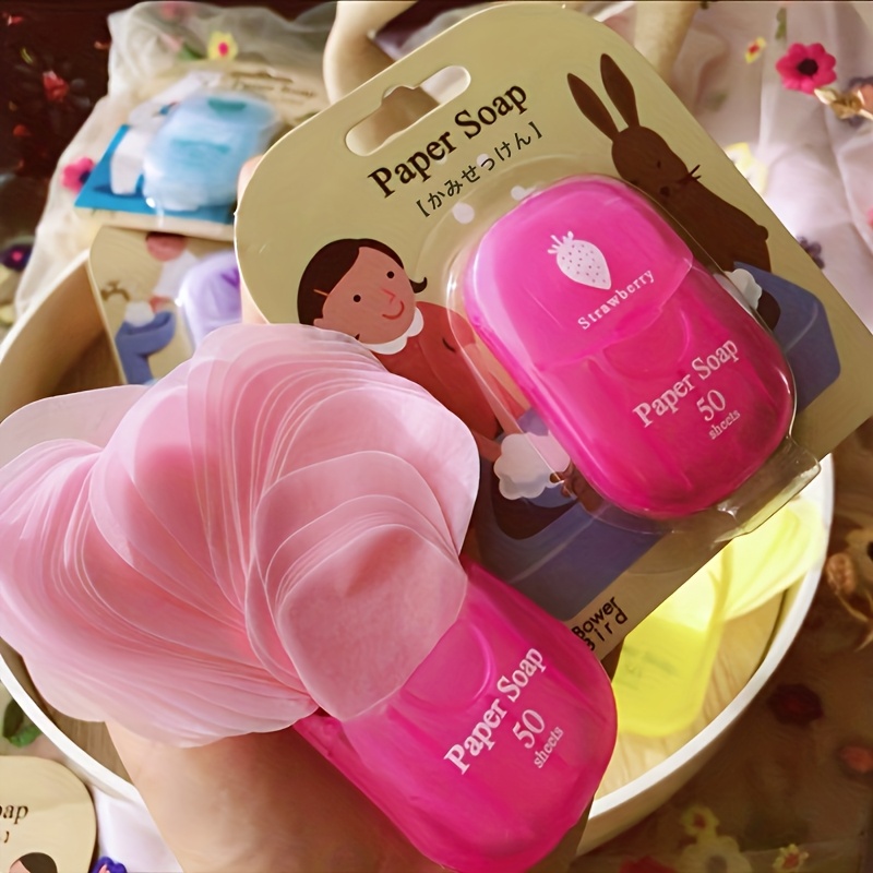 50 feuilles de savon portables - Biodegradable Soap Camp avis et prix