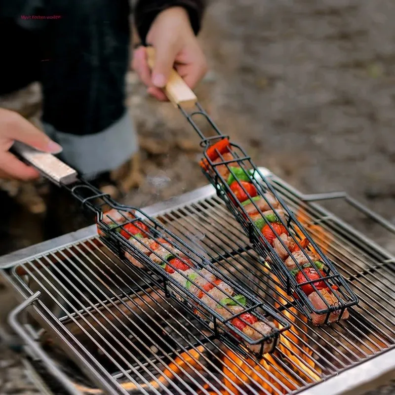 2/3 paniers de barbecue en aci - Nesting Camping Cooking Set avis et prix