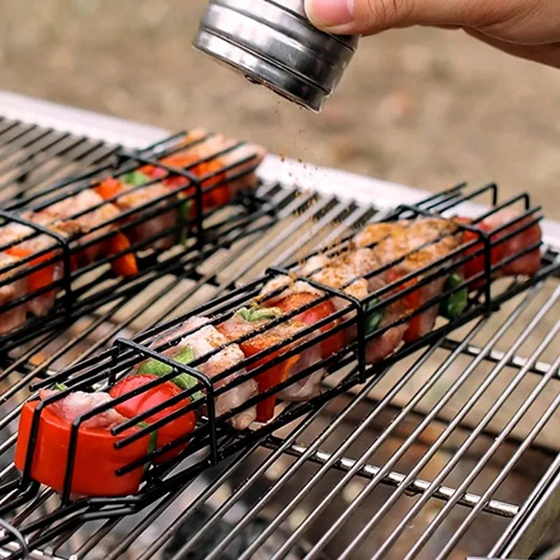 2/3 paniers de barbecue en aci - Nesting Camping Cooking Set avis et prix