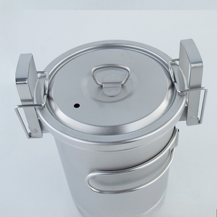 Marmite de camping multifoncti - Camping Cooking Pot Stainless Steel avis et prix