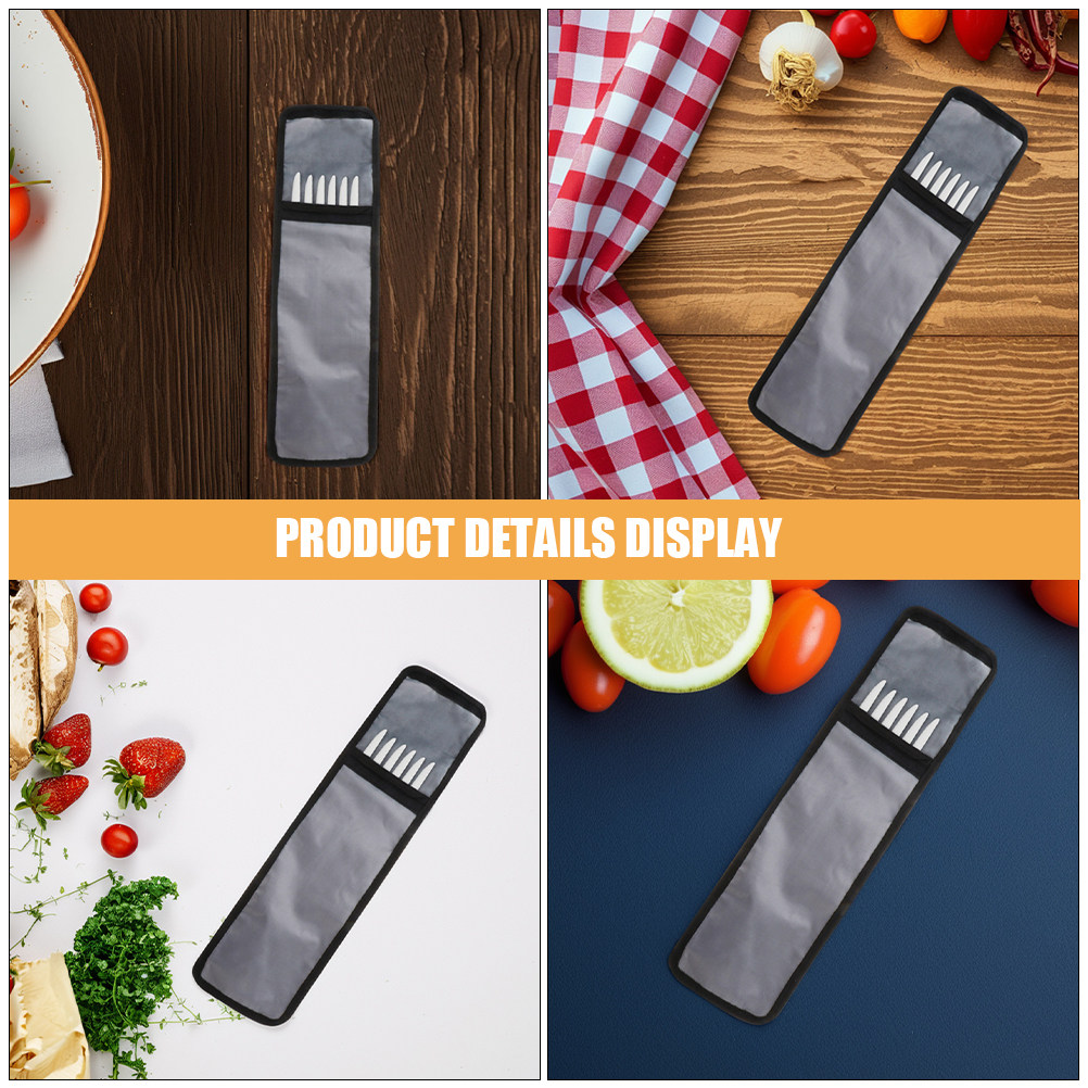 Sac de rangement épaissi en ti - Camping Cooking Utensil Organizer avis et prix