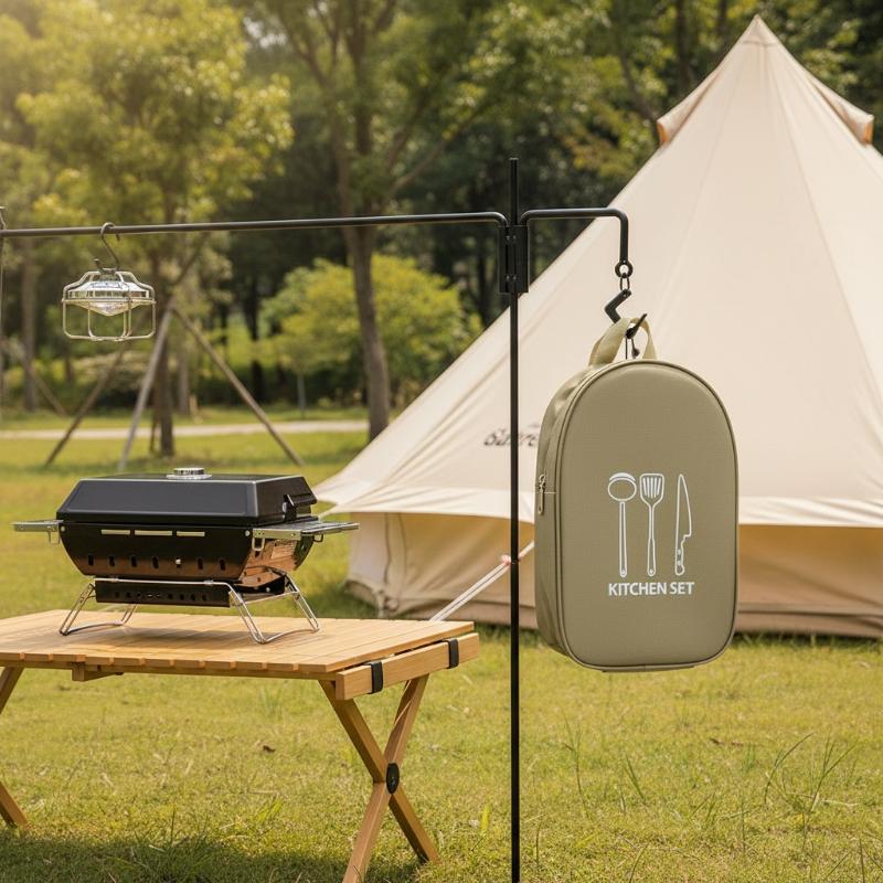 Sac de cuisine d'extérieur, sa - Camping Cooking Utensil Organizer avis et prix