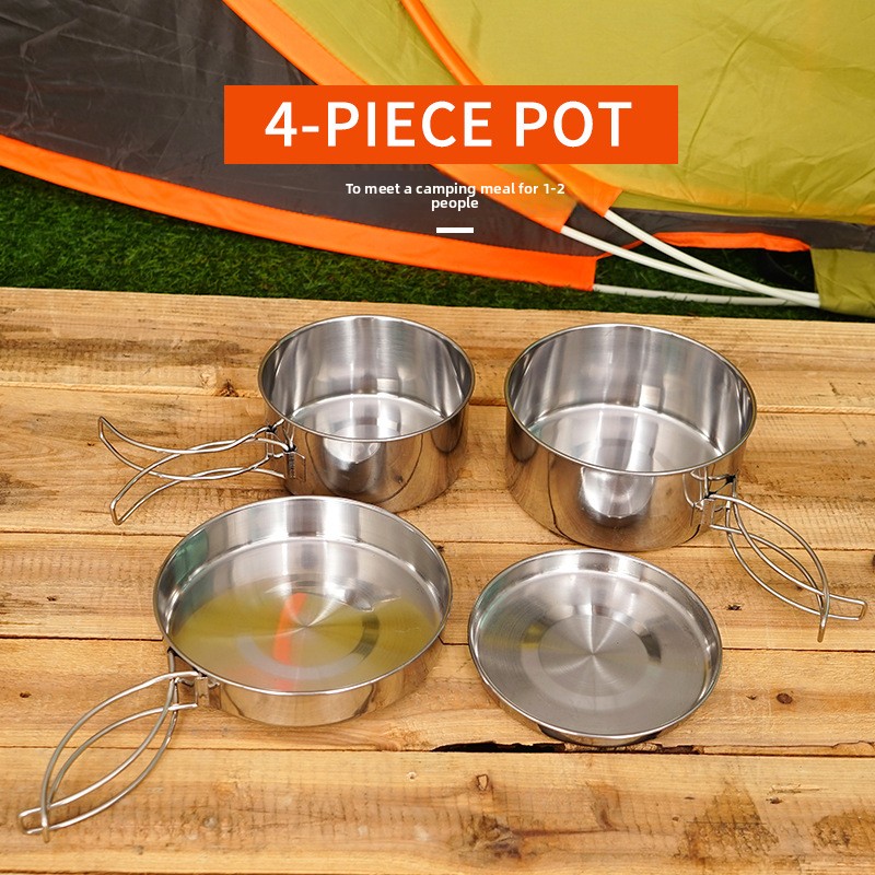 Ensemble de cuisine de camping - Nesting Camping Cooking Set avis et prix