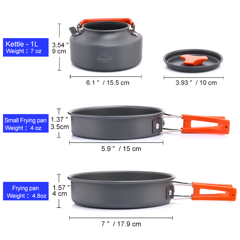 Widesea Camping ensemble d'ust - Camping Cooking Utensil Organizer avis et prix