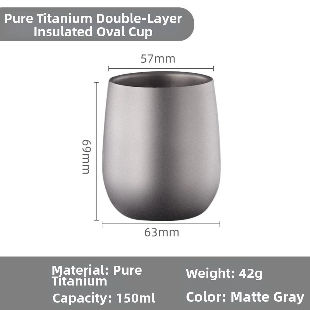 Tasse à thé en titane légère d - Camping Cooking Mug avis et prix