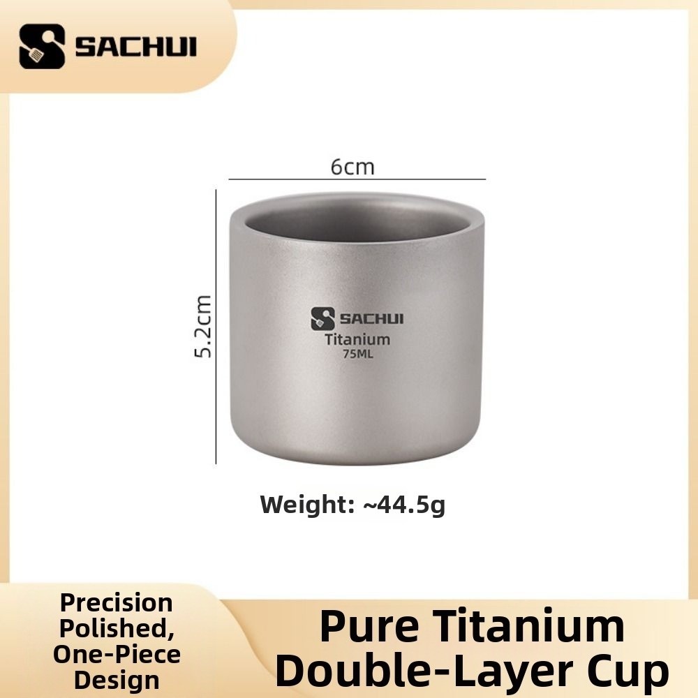 Tasse à thé en titane légère d - Camping Cooking Mug avis et prix