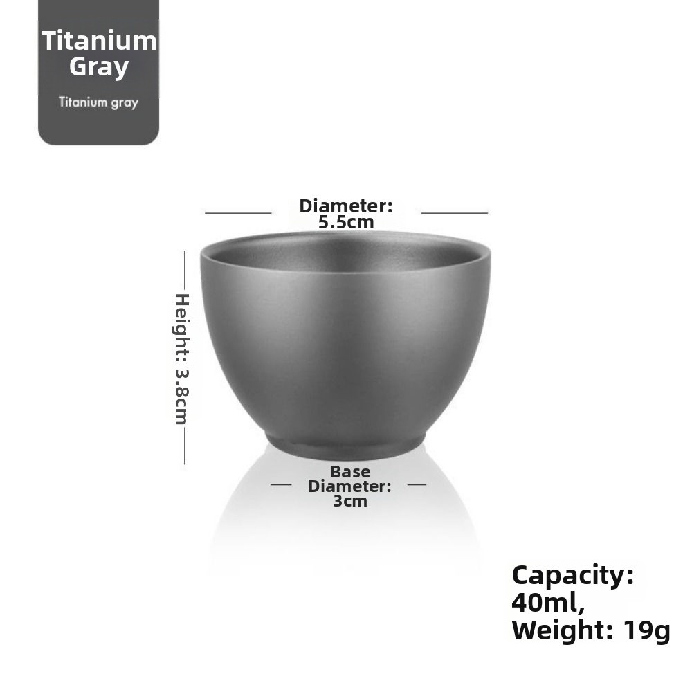 Tasse à thé en titane légère d - Camping Cooking Mug avis et prix