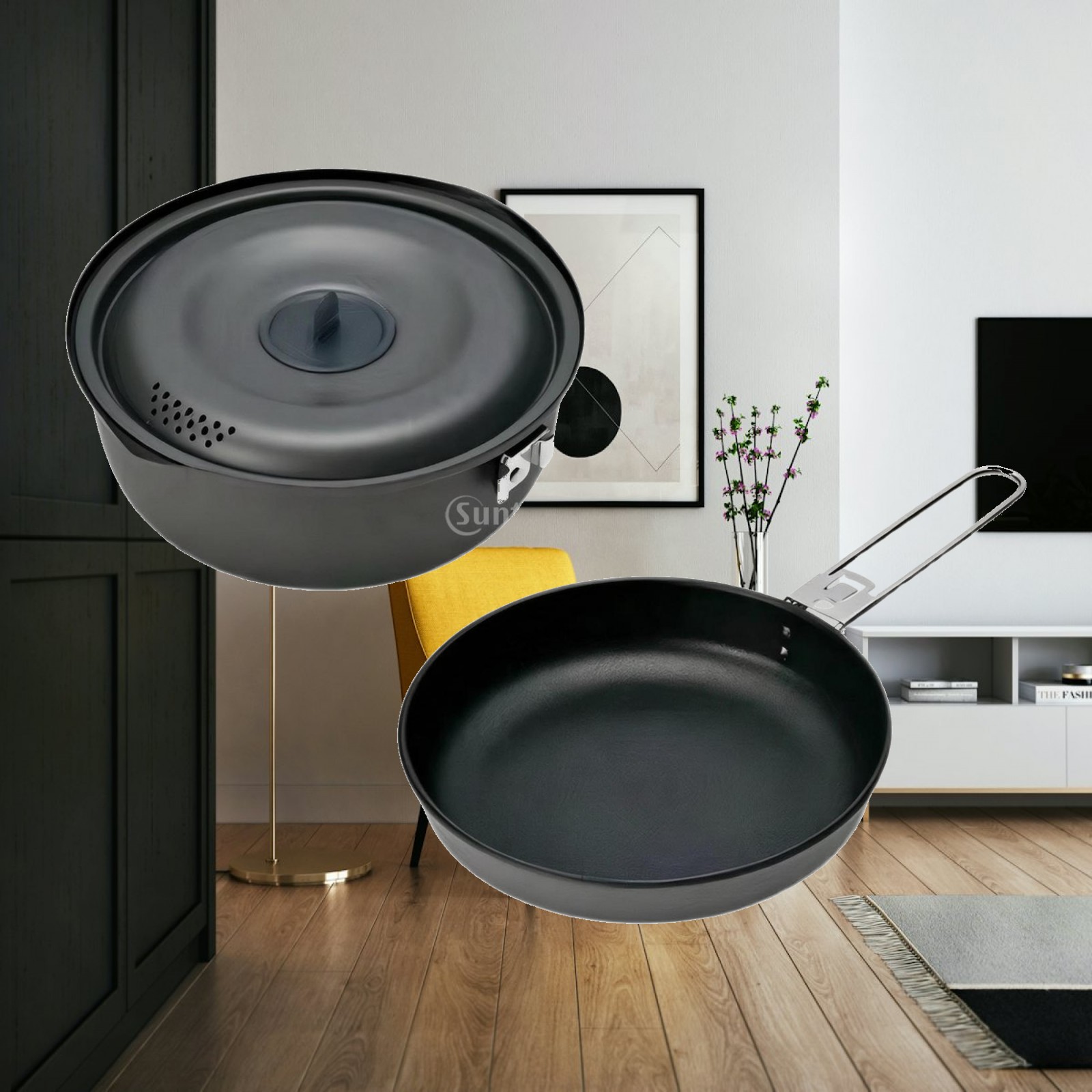 Ustensiles de cuisine d'extéri - Nesting Camping Cooking Set avis et prix
