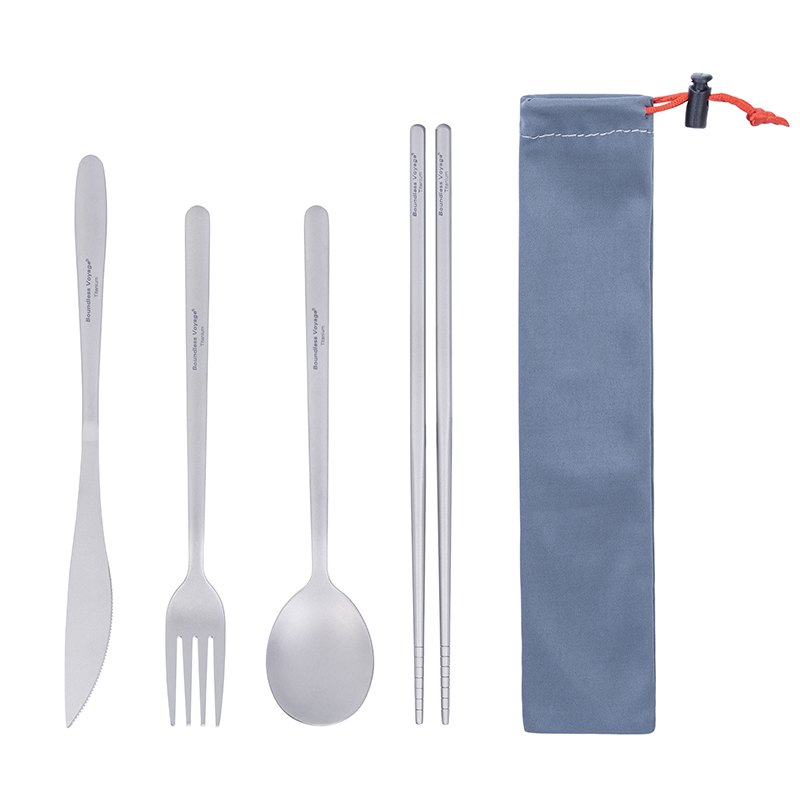 Boundless Voyage Titanium QueS - Camping Cooking Cutlery Set avis et prix