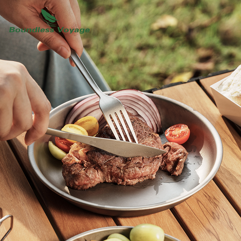 Boundless Voyage Titanium QueS - Camping Cooking Cutlery Set avis et prix