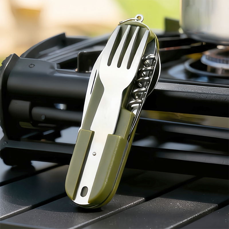 Nouvel ensemble de couverts de - Camping Cooking Cutlery Set avis et prix