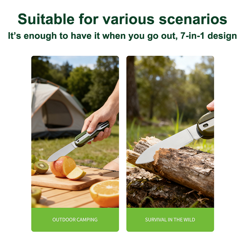 Nouvel ensemble de couverts de - Camping Cooking Cutlery Set avis et prix