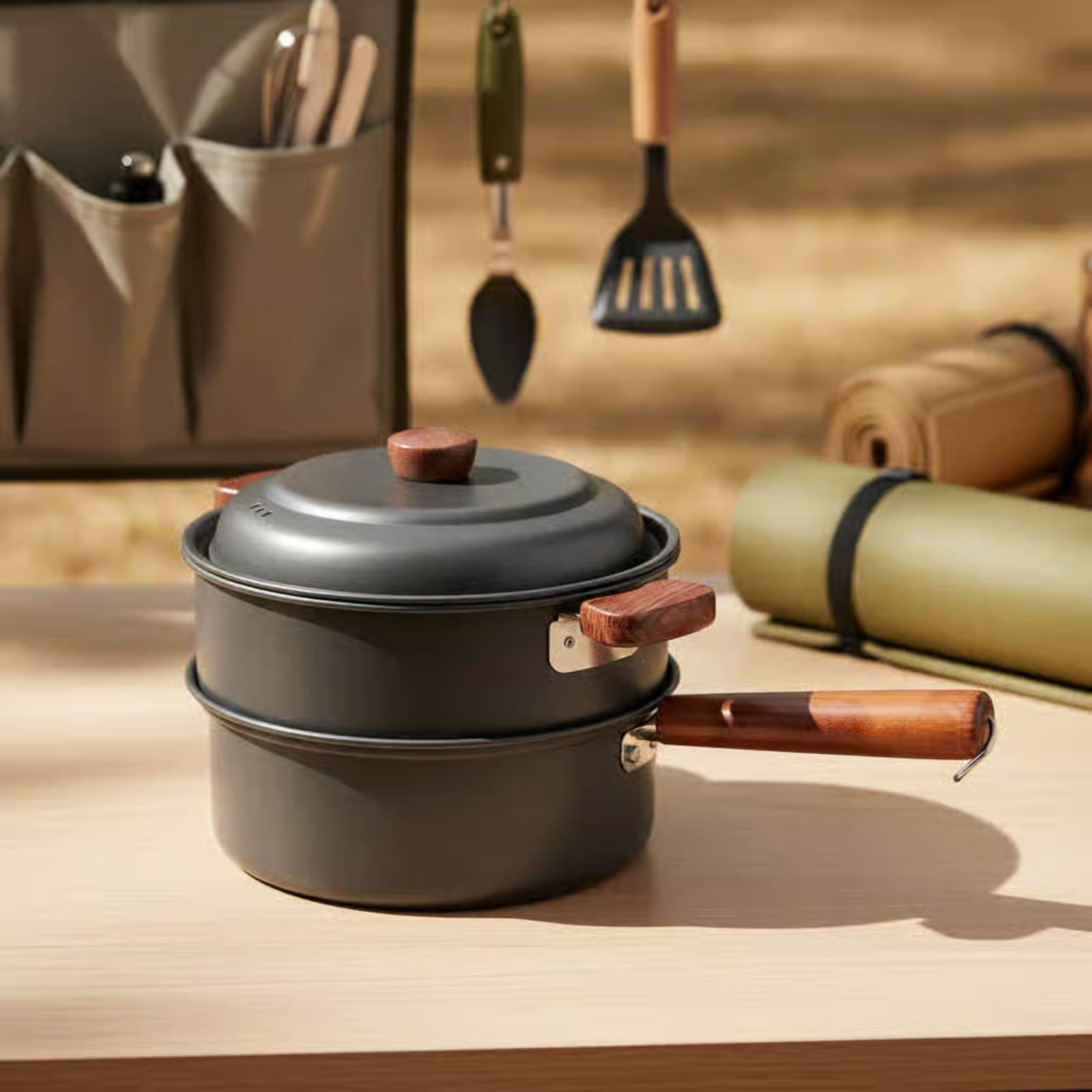 Marmite de cuisson extérieure  - Nesting Camping Cooking Set avis et prix